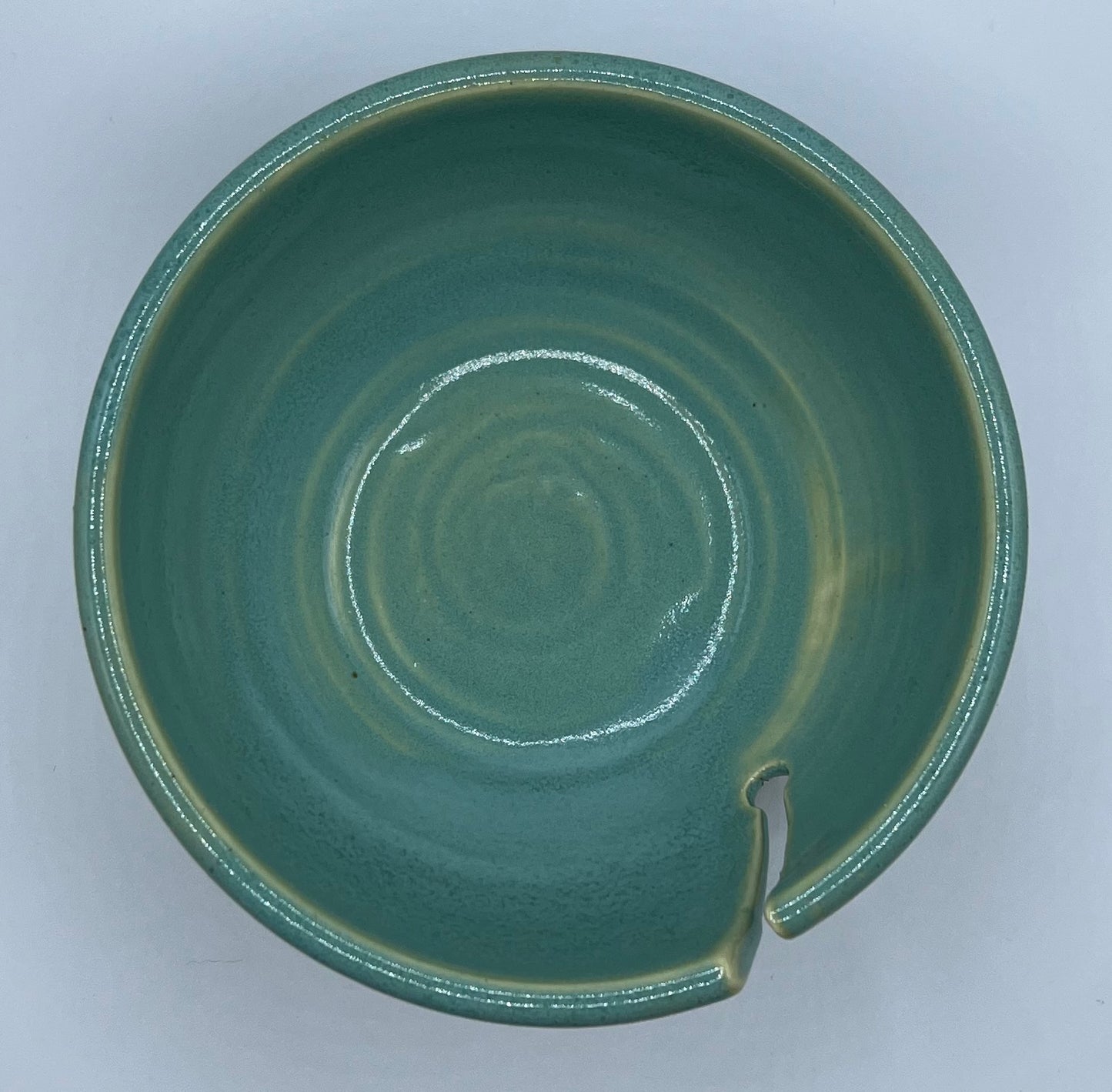 Turquoise Knitting Bowl