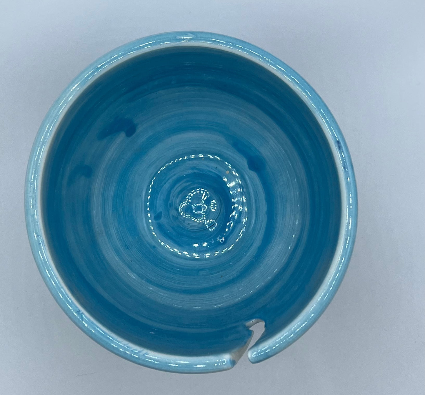 Blue and White Cloud Knitting Bowl