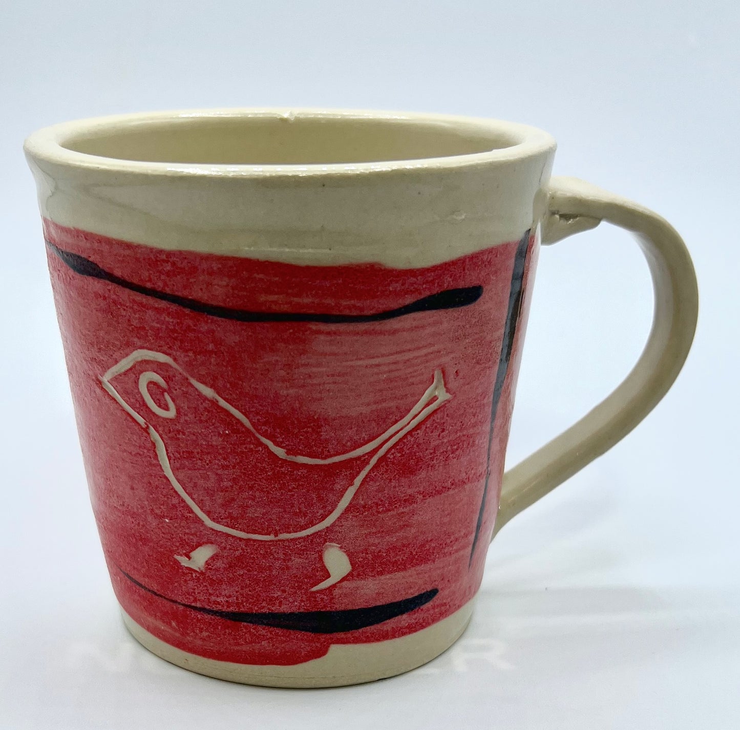 Red Bird Mug