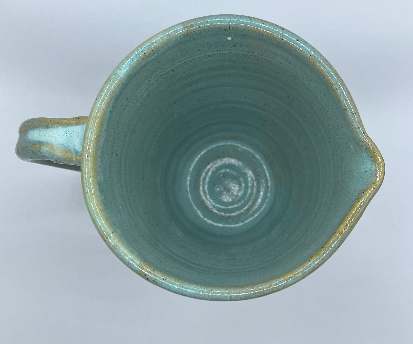 Turquoise Glazed Pitcher