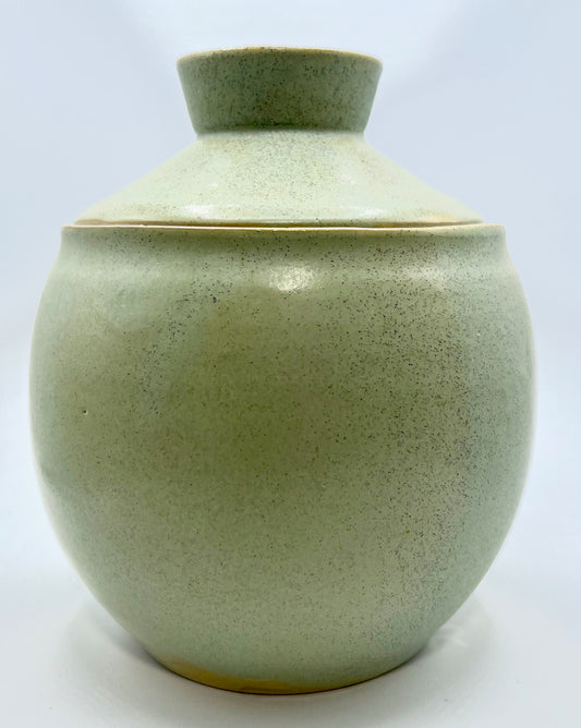 Seafoam Lidded Jar