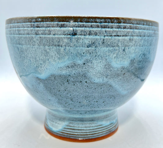 Turquoise Pedestal Bowl