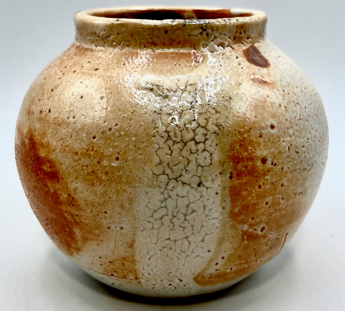 Round Shino, Reduction Fired Jar