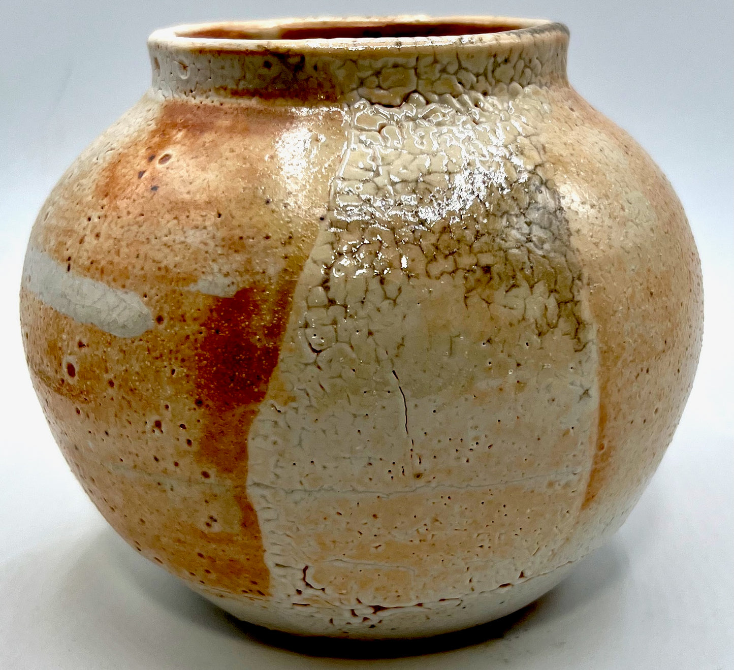 Round Shino, Reduction Fired Jar