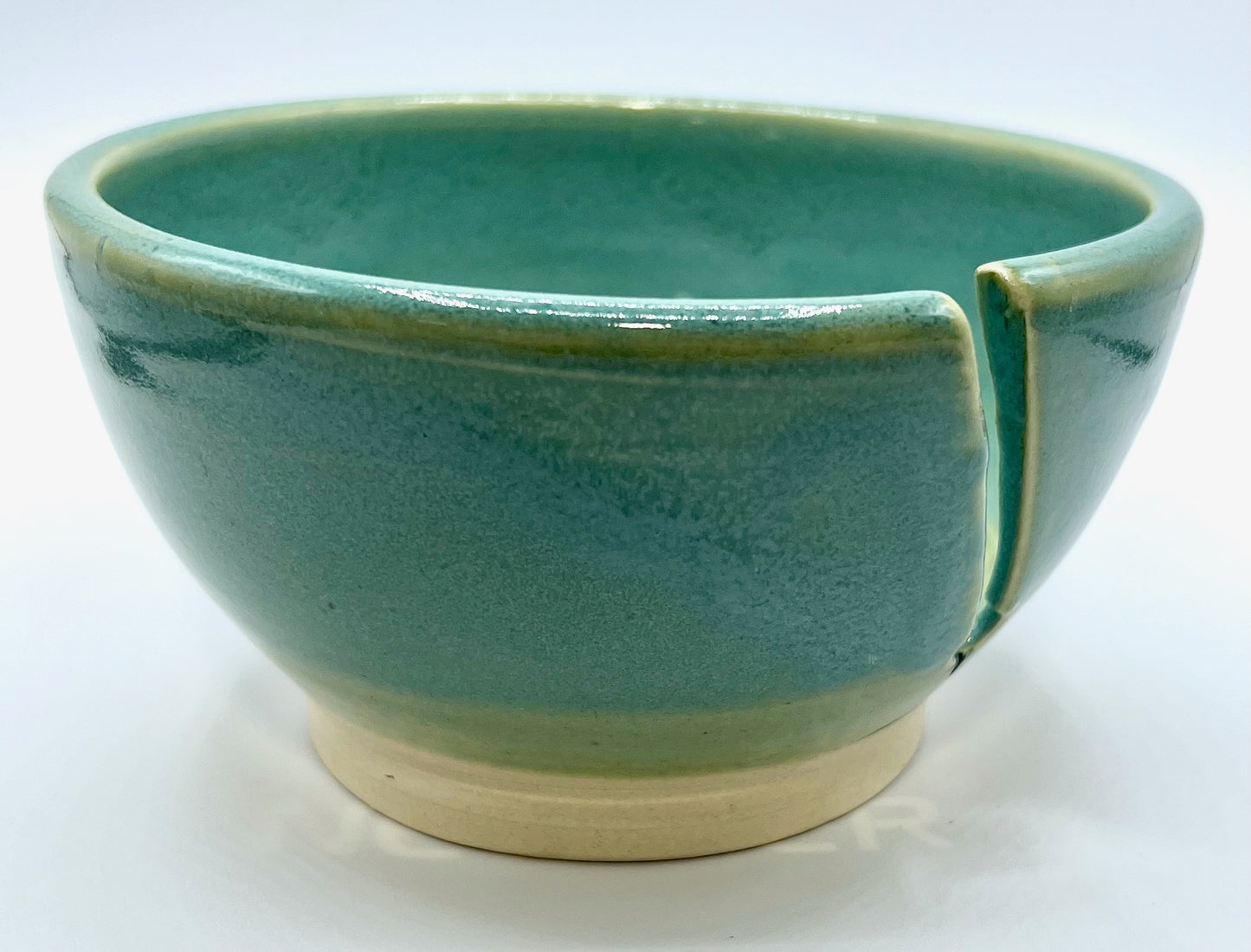 Turquoise Knitting Bowl
