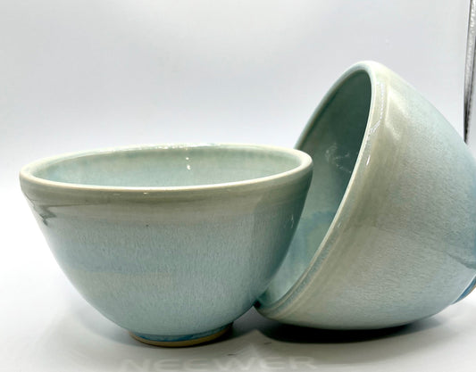 Turquoise Soup/Cereal Bowls (2)